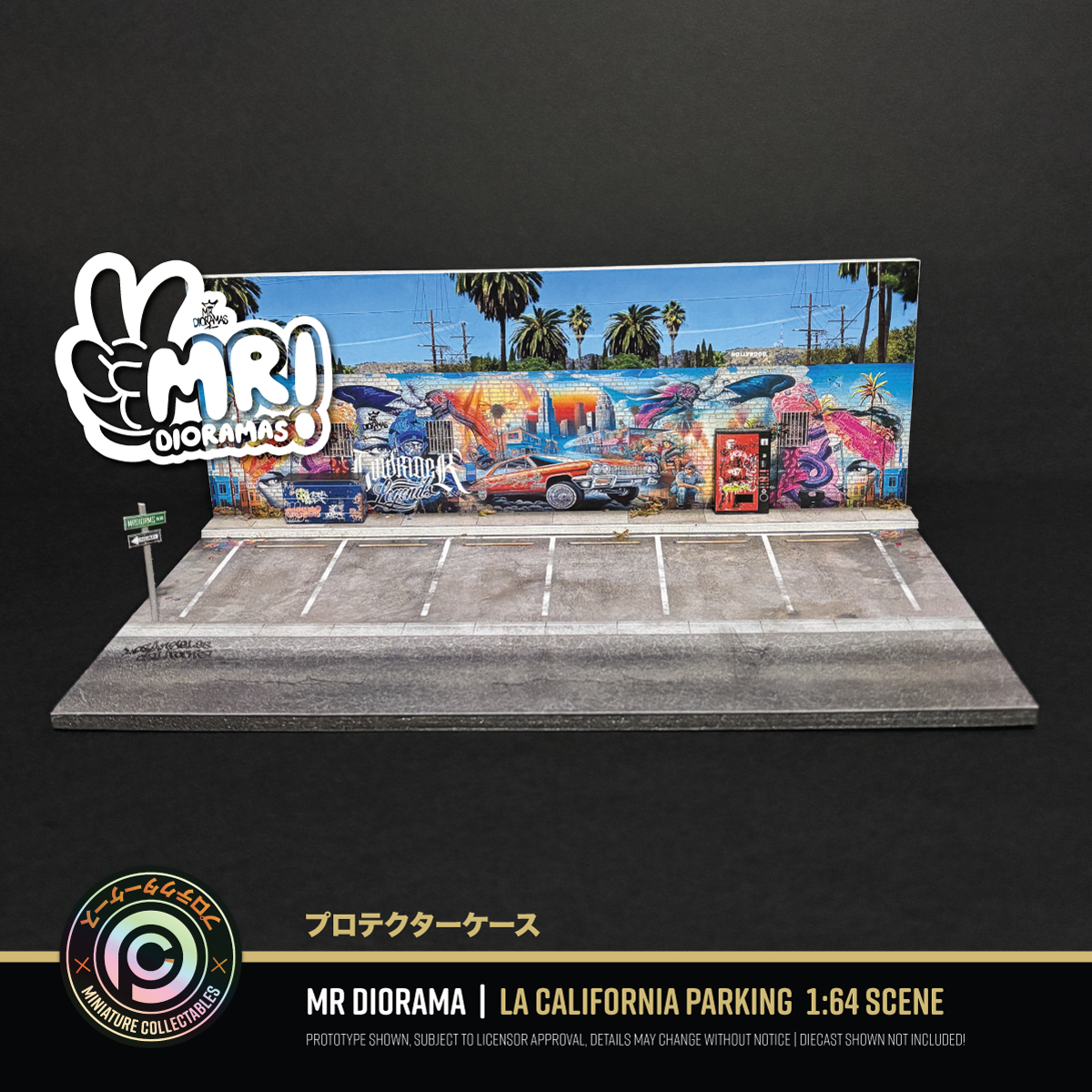 Mr Dioramas - LA California Parking Lot •NEW PREORDER•
