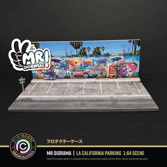 Mr Dioramas - LA California Parking Lot •NEW PREORDER•