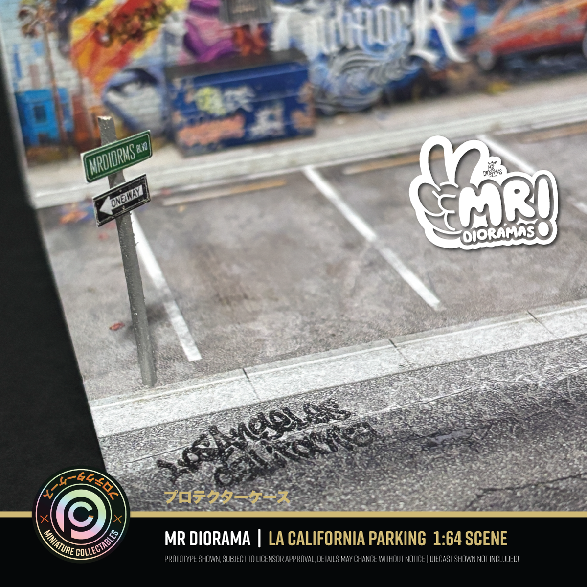 Mr Dioramas - LA California Parking Lot •NEW PREORDER•