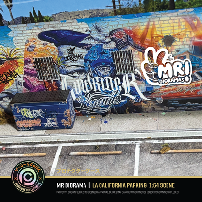 Mr Dioramas - LA California Parking Lot •NEW PREORDER•