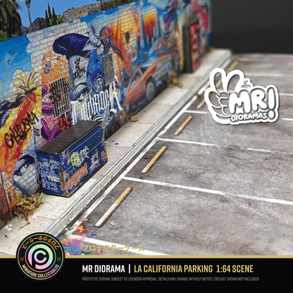 Mr Dioramas - LA California Parking Lot •NEW PREORDER•