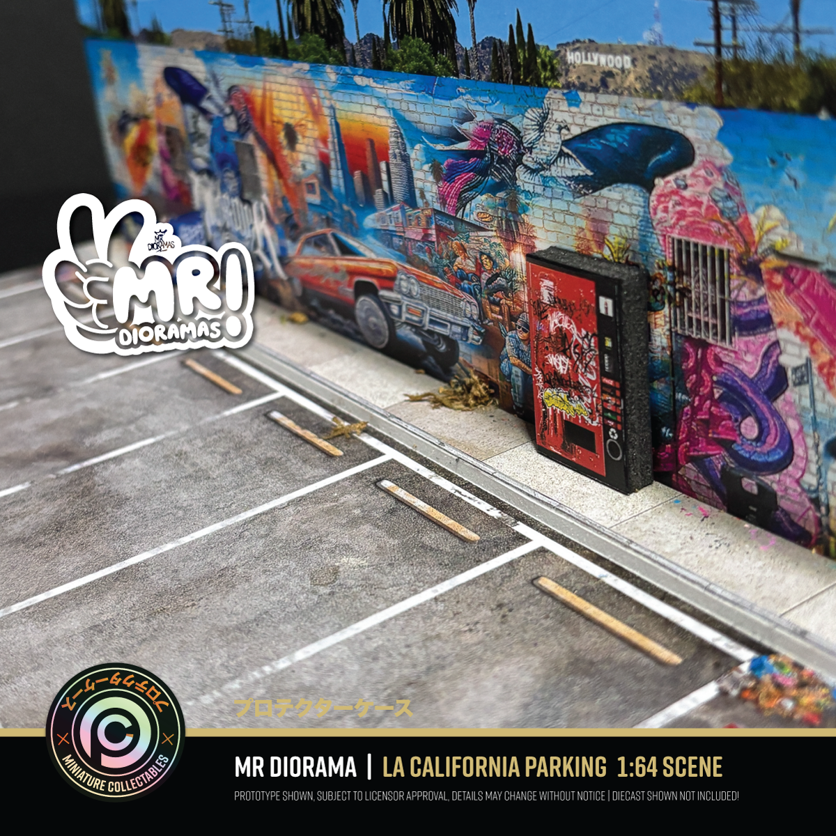 Mr Dioramas - LA California Parking Lot •NEW PREORDER•
