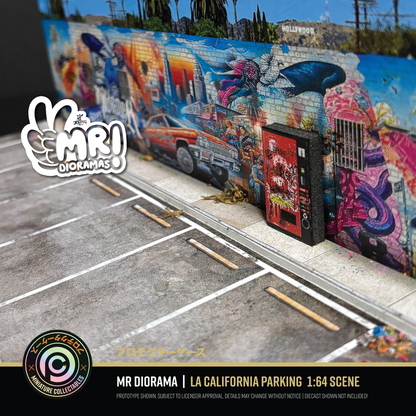 Mr Dioramas - LA California Parking Lot •NEW PREORDER•