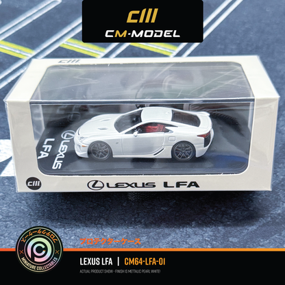 CM Model Lexus LFA 'Metallic Pearl White' - CM64-LFA-01