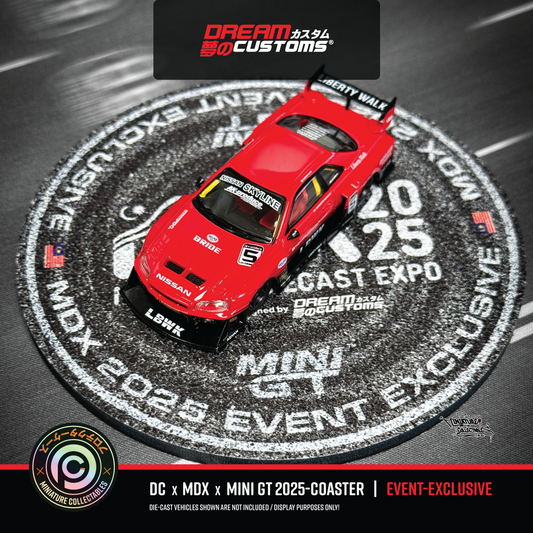 Dream Customs x MDX 2025 Event Exclusive Coaster