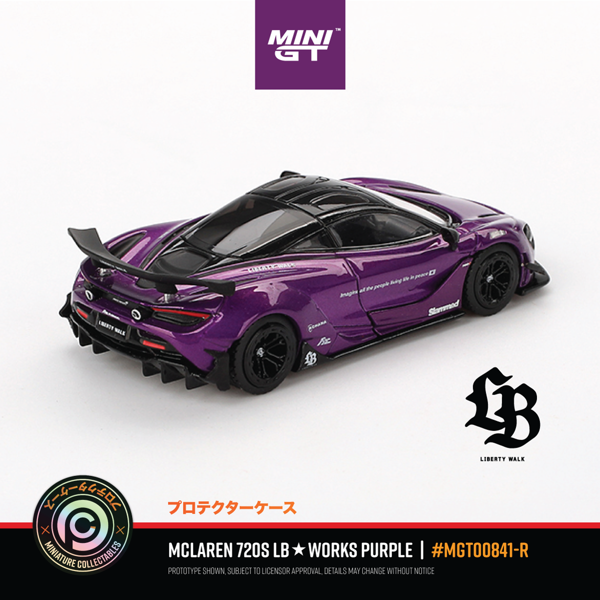 McLaren 720S LB★Works Purple #MGT00841-R