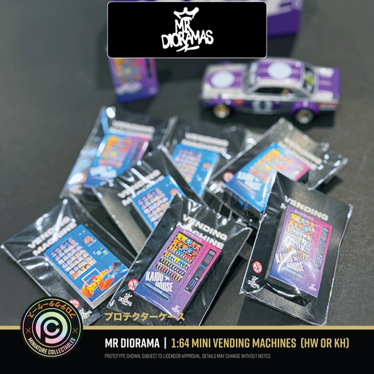 Mr Dioramas - 1:64 Mini Vending Machines Diorama Accessory