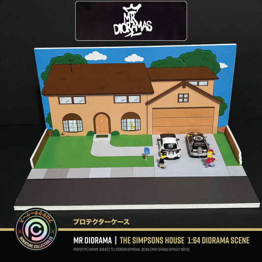 Mr Dioramas - Simpsons House Diorama Scene