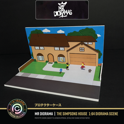 Mr Dioramas - Simpsons House Diorama Scene