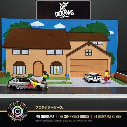 Mr Dioramas - Simpsons House Diorama Scene