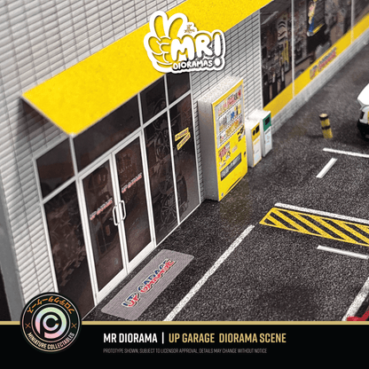 Mr Dioramas - UP Garage Diorama Scene •NEW PREORDER•