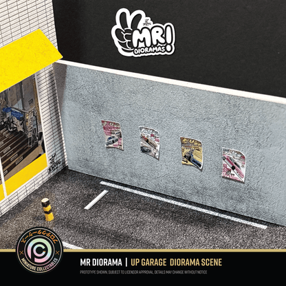 Mr Dioramas - UP Garage Diorama Scene •NEW PREORDER•