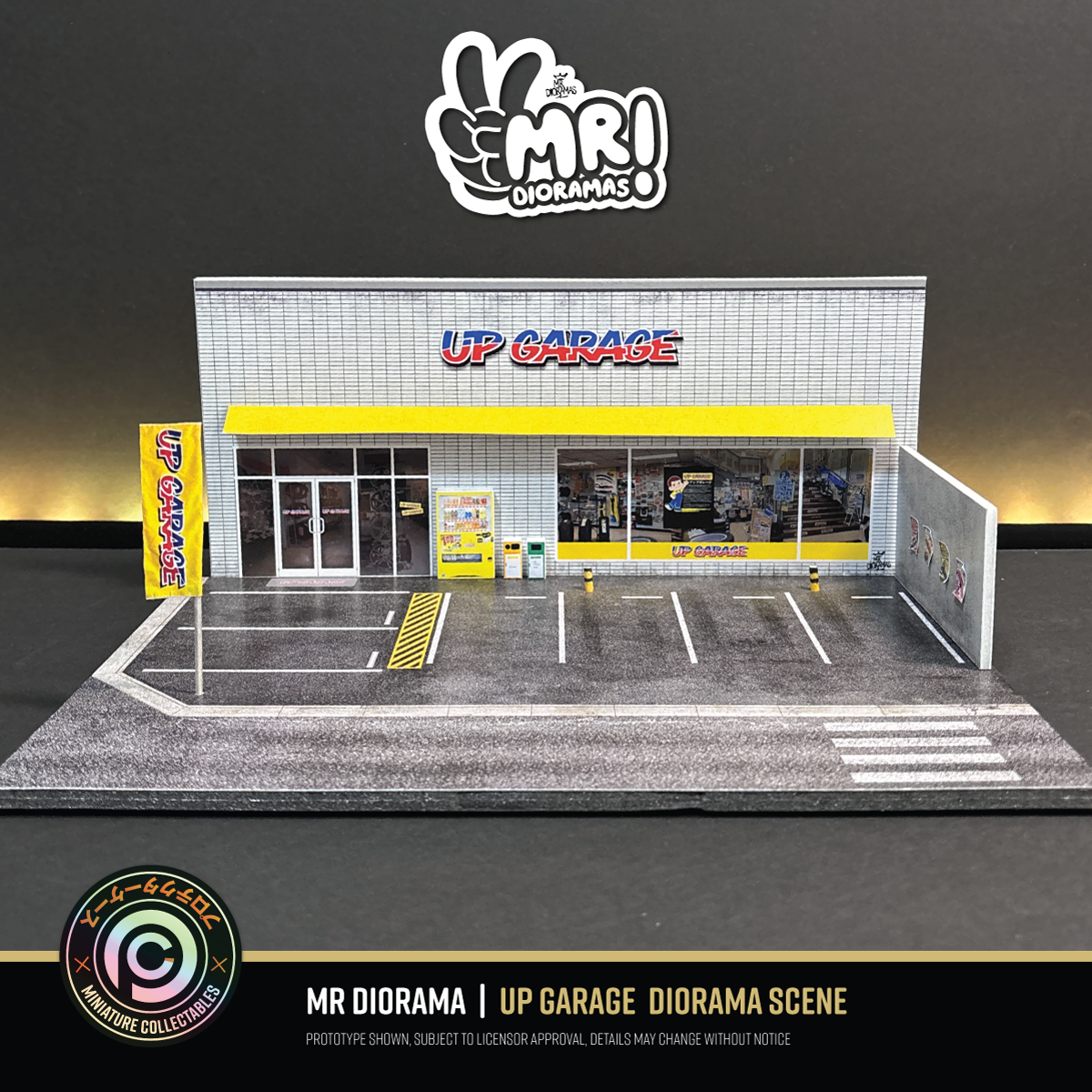 Mr Dioramas - UP Garage Diorama Scene •NEW PREORDER•