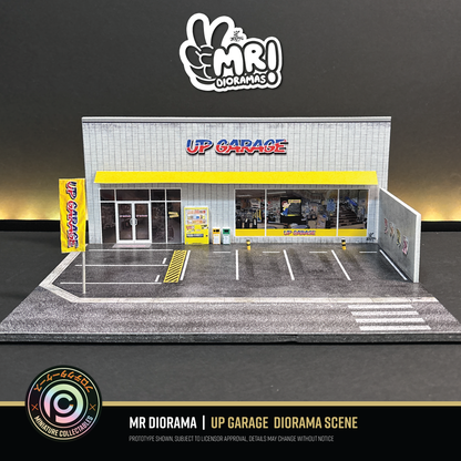Mr Dioramas - UP Garage Diorama Scene •NEW PREORDER•
