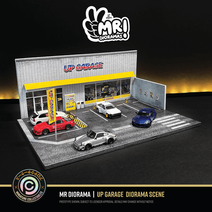 Mr Dioramas - UP Garage Diorama Scene •NEW PREORDER•